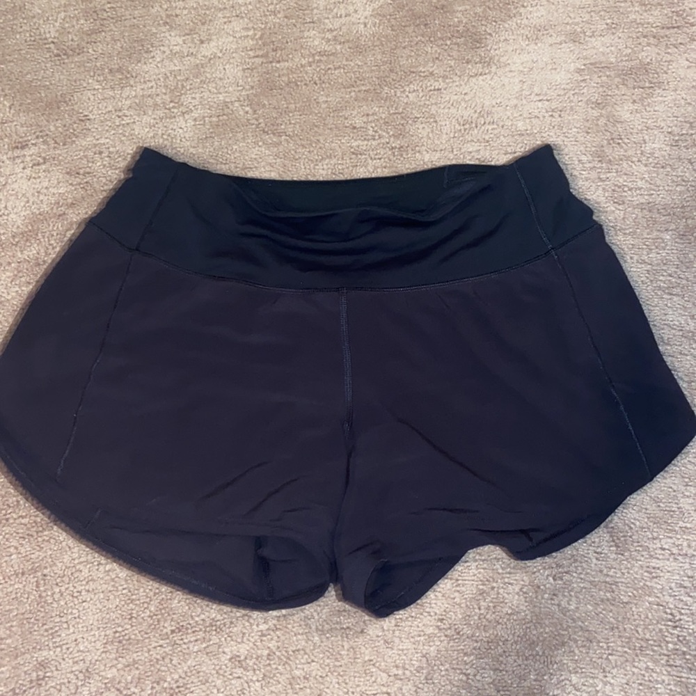 black lulu shorts